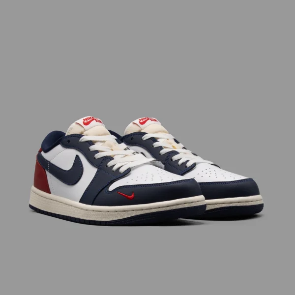 نایکی جردن 1 هاوارد یونیورسیتی ساق کوتاه | Air Jordan 1 Low Howard University - Image 2