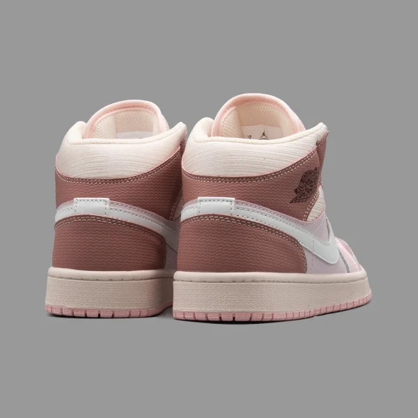 نایکی جردن 1 مید دیجیتال پینک | Nike Air Jordan 1 Mid Digital Pink - Image 3