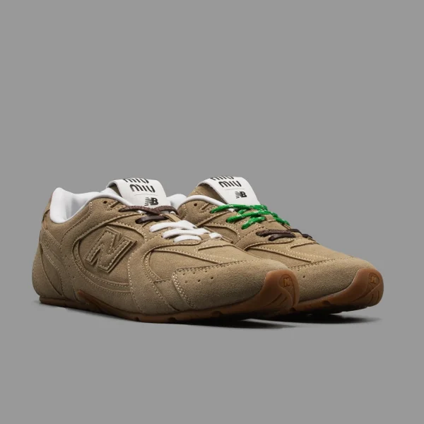 نیوبالانس میو میو خاکی| New Balance Miu Miu Khaki - Image 2