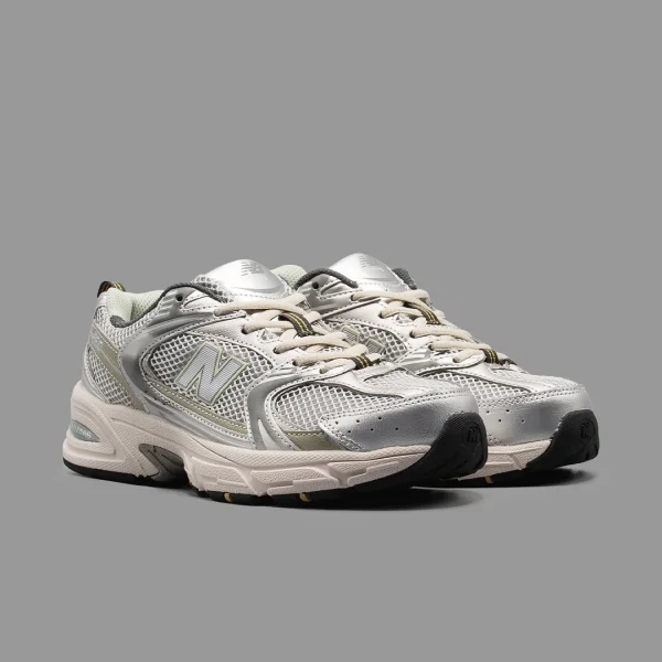 نیوبالانس 530 بژ طوسی | New Balance 530 Beige Grey - Image 2