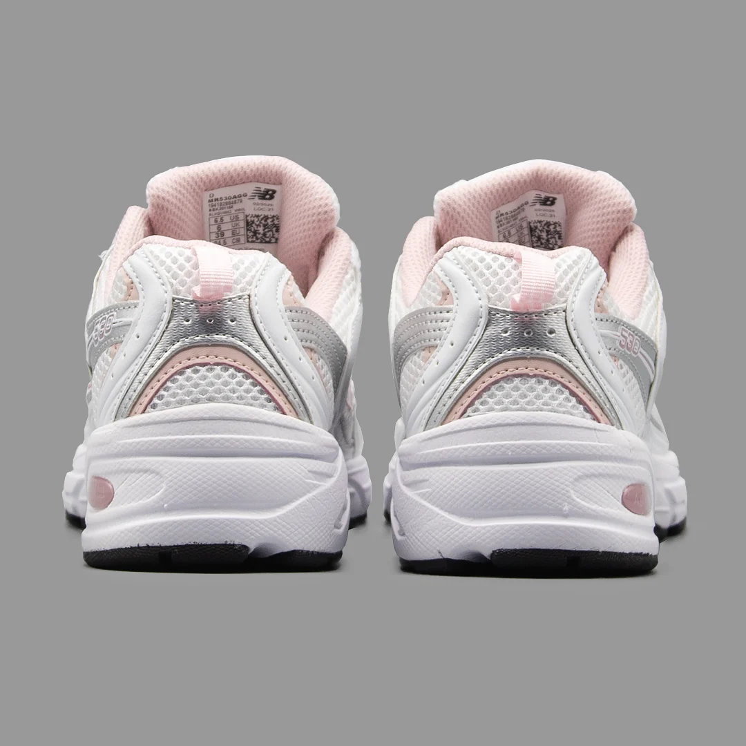 نیوبالانس 530 سفید صورتی | New Balance 530 White Pink - Image 4