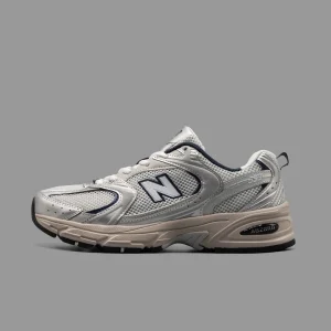 نیوبالانس 530 کرم سرمه ای | New Balance 530 Steel Grey