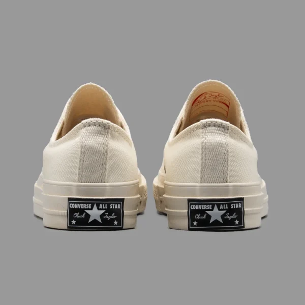 کانورس 1970 تمام شیری ساق کوتاه | Converse 1970s All Beige Lowtop - Image 4