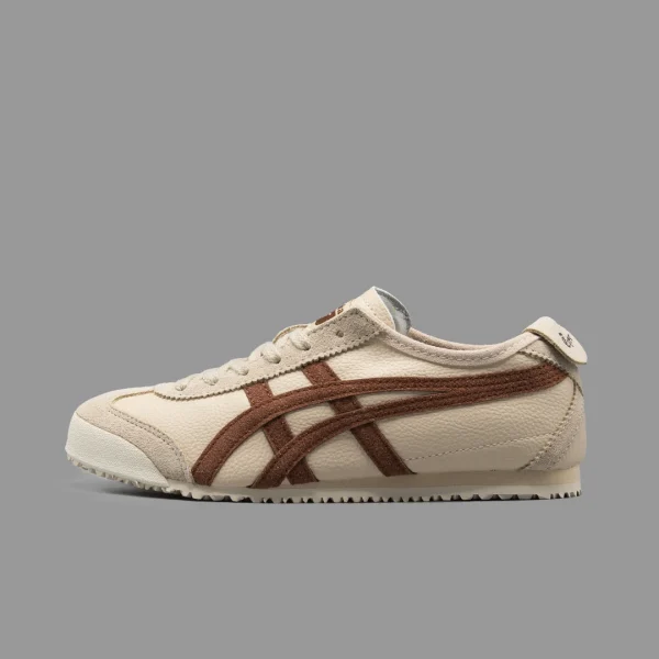 اسیکس اونیتسوکا تایگر مکزیکو 66 کرم قهوه ای | Asics onitsuka Tiger Mexico 66 Biege & Brown