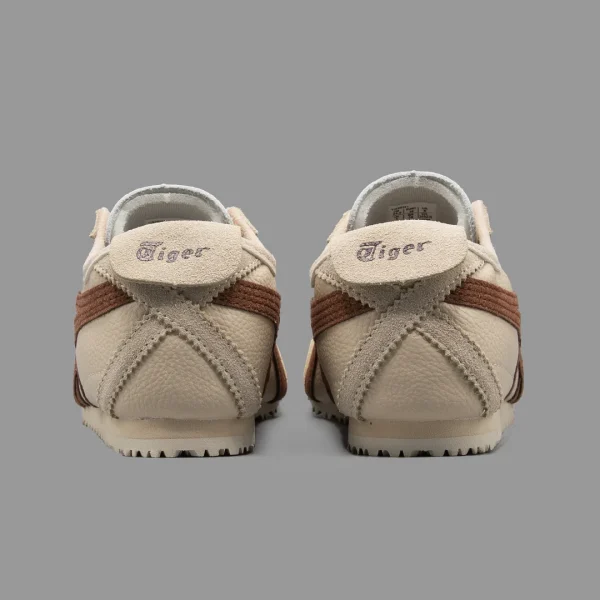اسیکس اونیتسوکا تایگر مکزیکو 66 کرم قهوه ای | Asics onitsuka Tiger Mexico 66 Biege & Brown - Image 4