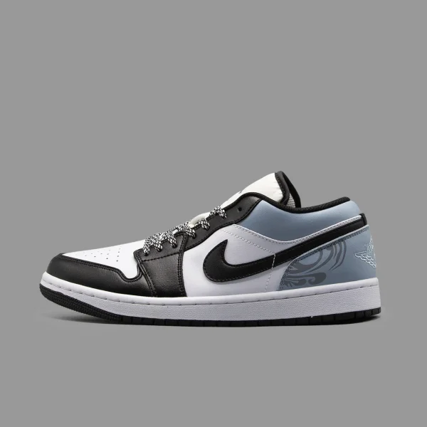 نایکی جردن 1 کاستوم آبی سفید ساق کوتاه | Nike Air Jordan 1 Low OG Costume Blue White