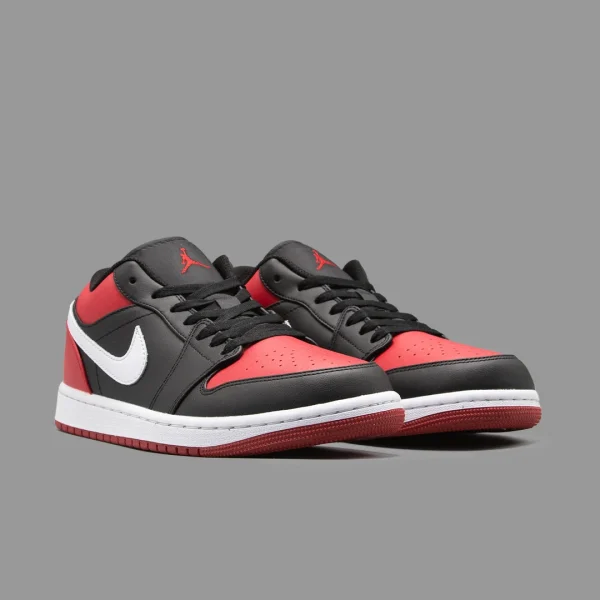 نایکی جردن 1 الترنت برد ساق کوتاه | Nike Air Jordan 1 Low OG Alternate Bred - Image 2
