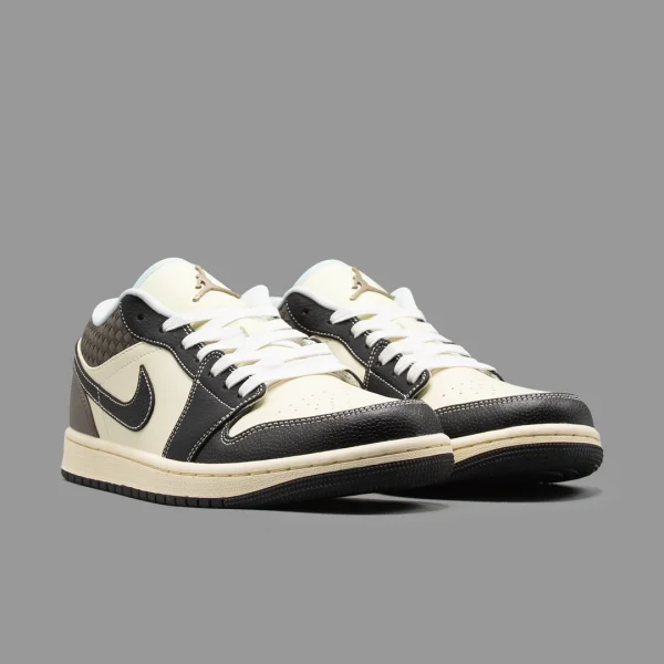 نایکی جردن 1 میلک موکا ساق کوتاه | Nike Air Jordan 1 Low OG Milk Moka - Image 2