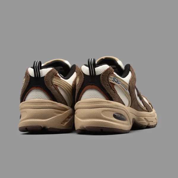 نیوبالانس 530 کرم قهوه ای | New Balance 530 Cream Brown - Image 3