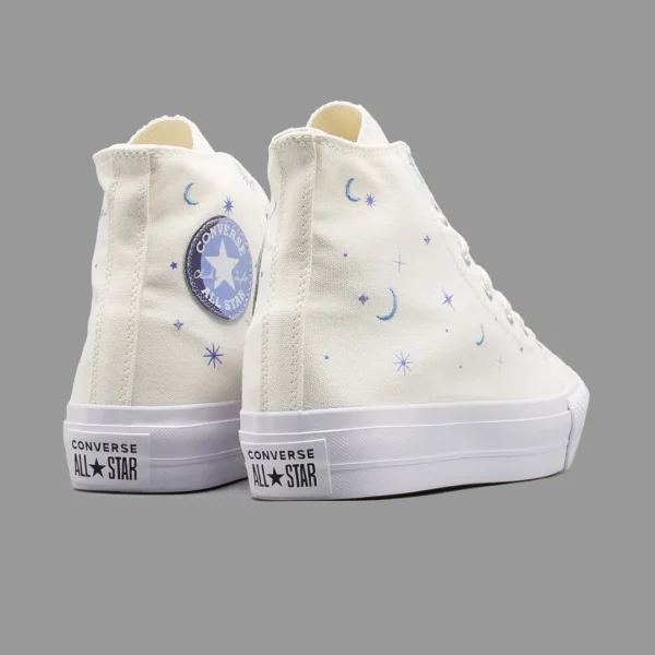 کانورس پلتفرم ماه و ستاره ای ساقدار | Converse Platform Moon & Stars Hightop - Image 3