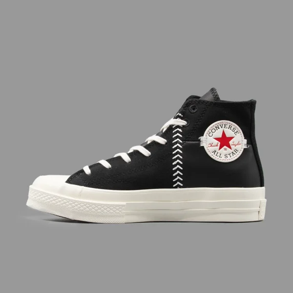 کانورس کرفتد میکس مشکی ساقدار | Converse Crafted Mixed Material Black Hightop