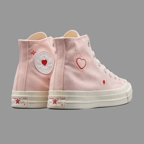 کانورس 1970 هارتس بسکت ساقدار | Converse 1970s Hearts Basket Hightop - Image 3