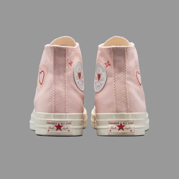 کانورس 1970 هارتس بسکت ساقدار | Converse 1970s Hearts Basket Hightop - Image 4