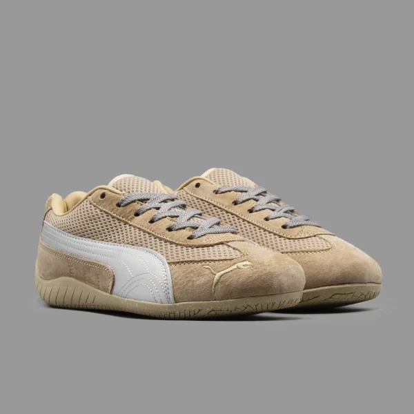 پوما اسپیدکت کرم نقره ای | Puma Speedcat Cream Silver - Image 3