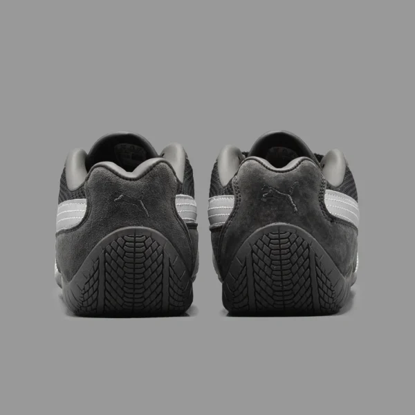 پوما اسپیدکت طوسی تیره نقره ای | Puma Speedcat Dark Grey Silver - Image 4