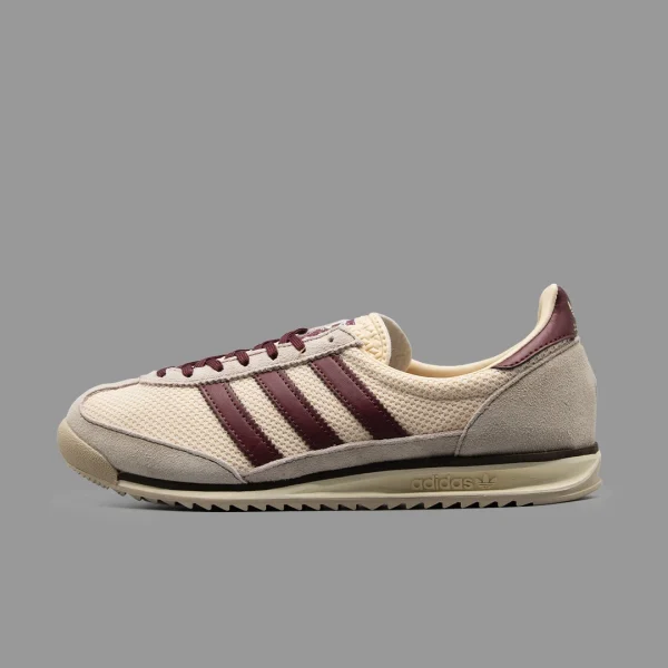آدیداس اس ال 72 بژ زرشکی | Adidas SL 72 OG Crystal Sand Shadow Red