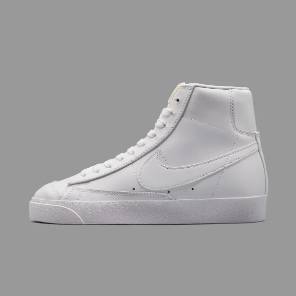 نایکی بلیزر تمام سفید ساقدار | Nike Blazer Mid 77 Vintage All White