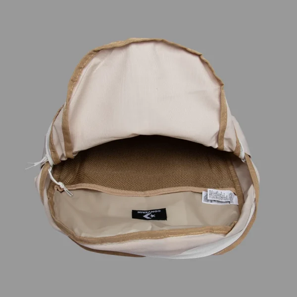 کوله پشتی کانورس بیسیک کرم طلایی | Converse Backpack Basic Pink Red - Image 6