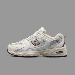 بهترین کفش برای دیسک کمر بر اساس توصیه های متخصصین 19 نیوبالانس 530 سفید زرشکی | New Balance 530 White Mercury Red