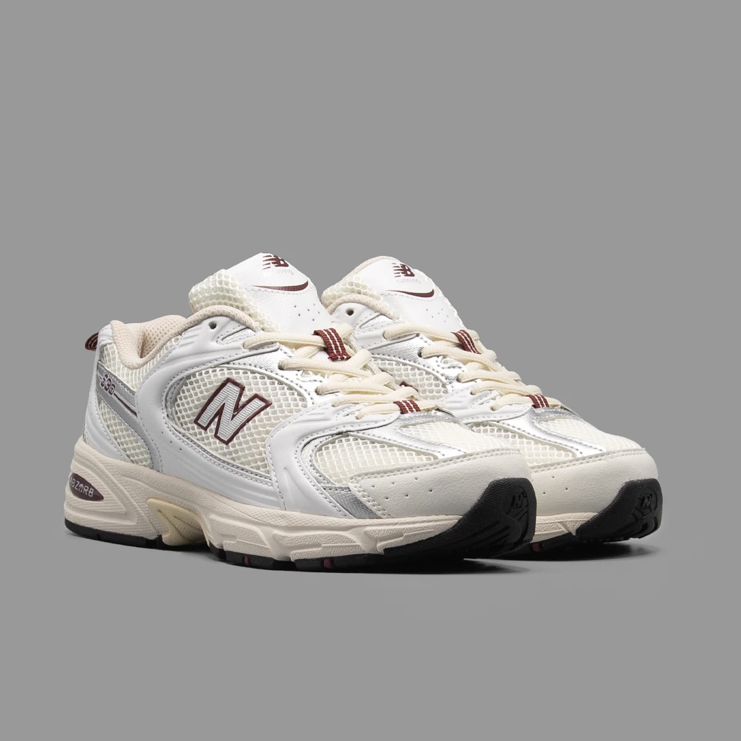 نیوبالانس 530 سفید زرشکی | New Balance 530 White Mercury Red - Image 2