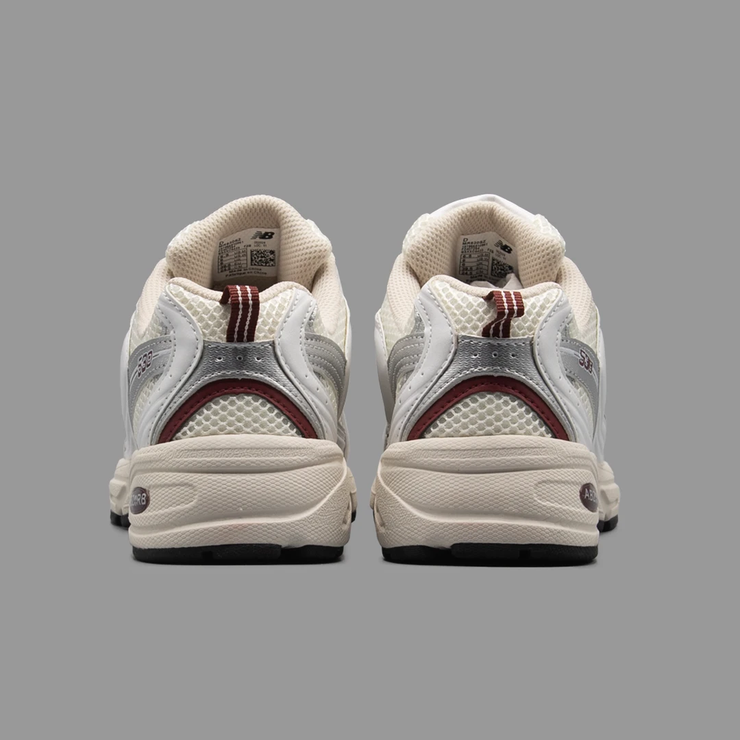 نیوبالانس 530 سفید زرشکی | New Balance 530 White Mercury Red - Image 4
