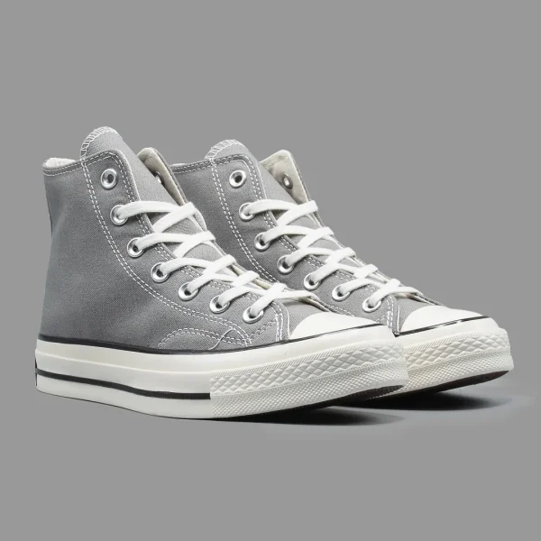کانورس آل استار 1970 طوسی ساقدار | Converse All Star Chuck Taylor 1970s Stone Grey Hightop - Image 2