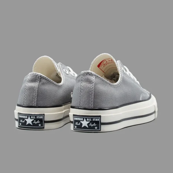 کانورس آل استار 1970 طوسی ساق کوتاه | Converse All Star Chuck Taylor 1970s Stone Grey Lowhtop - Image 3