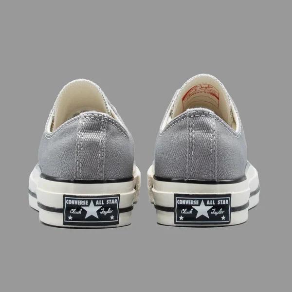 کانورس آل استار 1970 طوسی ساق کوتاه | Converse All Star Chuck Taylor 1970s Stone Grey Lowhtop - Image 4