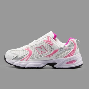 بهترین کفش برای دیسک کمر بر اساس توصیه های متخصصین 20 نیوبالانس 530 وایت رزبری | New Balance 530 White Raspberry