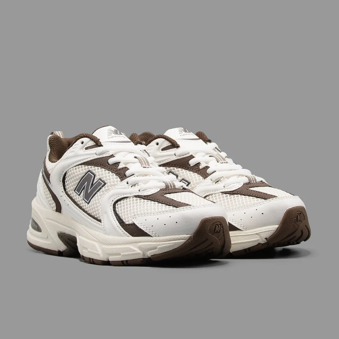 نیوبالانس 530 سفید قهوه ای | New Balance 530 White Brown 2 نیوبالانس 530 سفید قهوه ای | New Balance 530 White Brown - Image 2