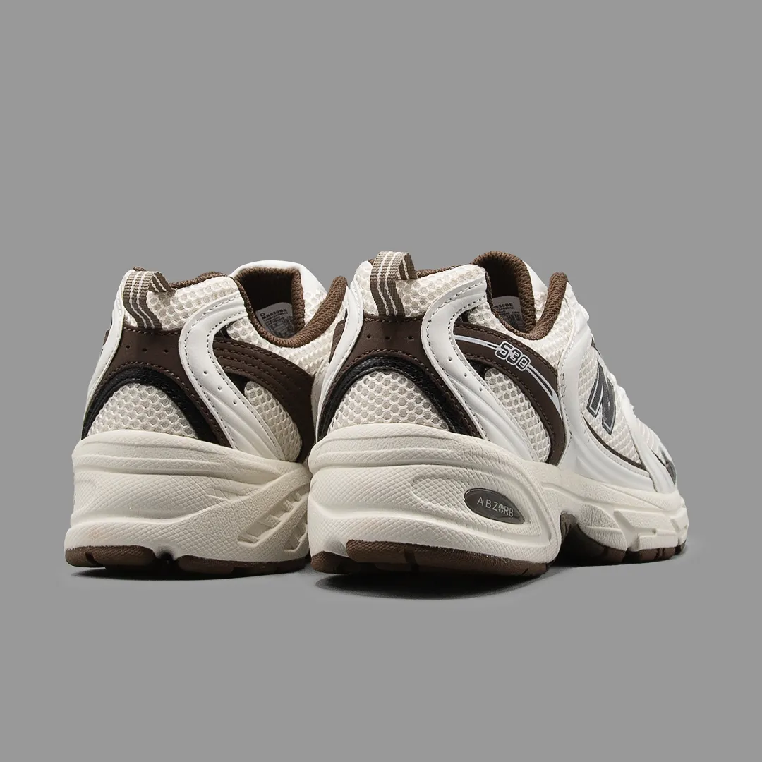نیوبالانس 530 سفید قهوه ای | New Balance 530 White Brown 3 نیوبالانس 530 سفید قهوه ای | New Balance 530 White Brown - Image 3