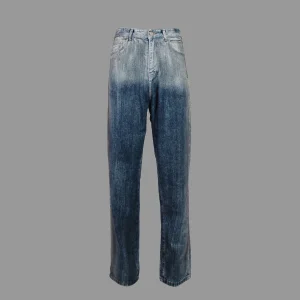 َشلوار جین راسته سرمه ای | Navy Straight Jean | 1010