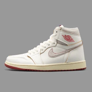 نایکی جردن 1 ریر ایر سینابار ساقدار | Nike Air Jordan 1 High OG Rare Air Cinnabar