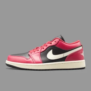 نایکی جردن 1 میستیک هیبیسکوس ساق‌کوتاه | Nike Air Jordan 1 Low Mystic Hibiscus Black