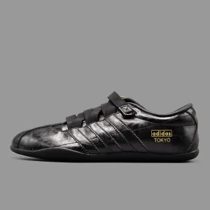 آدیداس توکیو تمام مشکی چرم وکس | Adidas Tokyo Full Black Waxed Leather